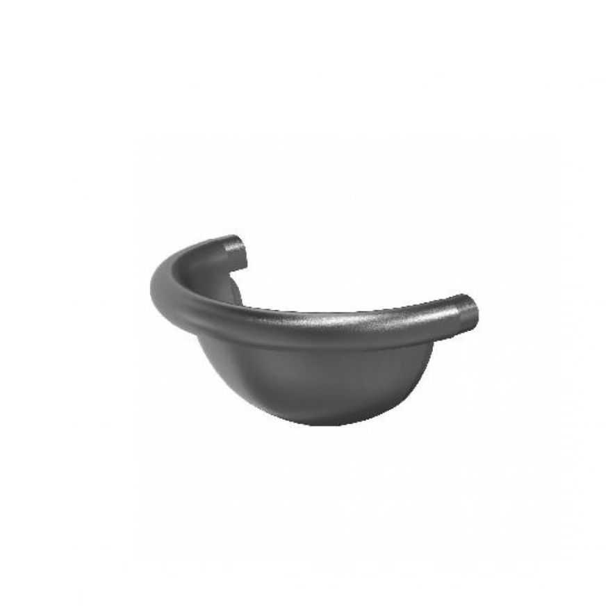 Заглушка полукруглая универсальная Aquasystem RR 23 Маренго матовая 150/100 купить в Барнауле