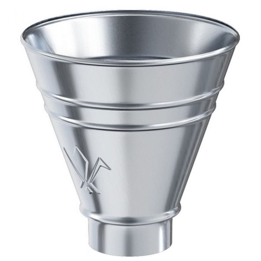 Водосборная воронка круглая Aquasystem, оцинкованный металл 150/100 купить в Барнауле