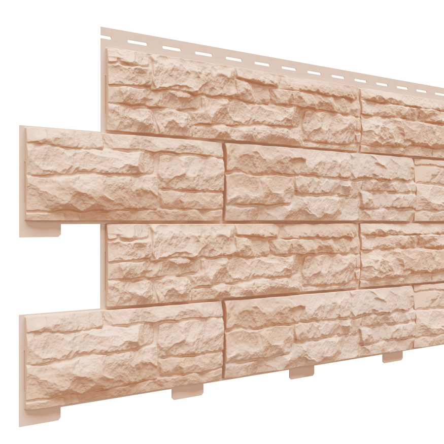 Фасадные панели Доломит, Скалистый риф элитный, Терракот купить в Барнауле