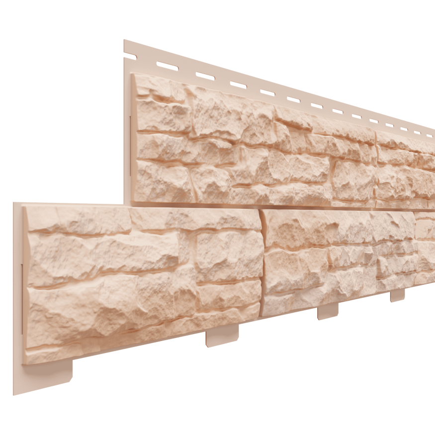 Фасадные панели Доломит, Скалистый риф элитный, Терракот купить в Барнауле