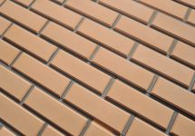 Фасадная плитка Кирисс Фасад Гладкий кирпич с фаской и расшивкой шва