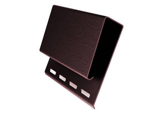 Наличник J-профиль широкий Grand Line Тёмный дуб купить в Барнауле