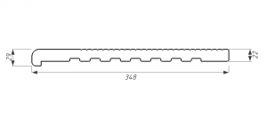 Ступени из ДПК WOODVEX Select Цвет Палисандр купить в Барнауле