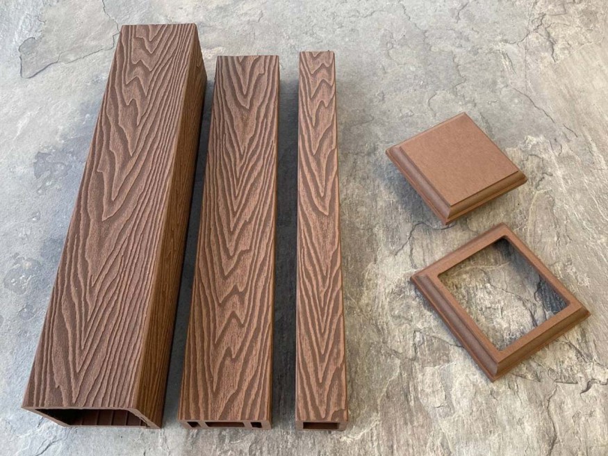 Перила для ограждений из ДПК EasyDecking, Wood-X, Коричневый купить в Барнауле