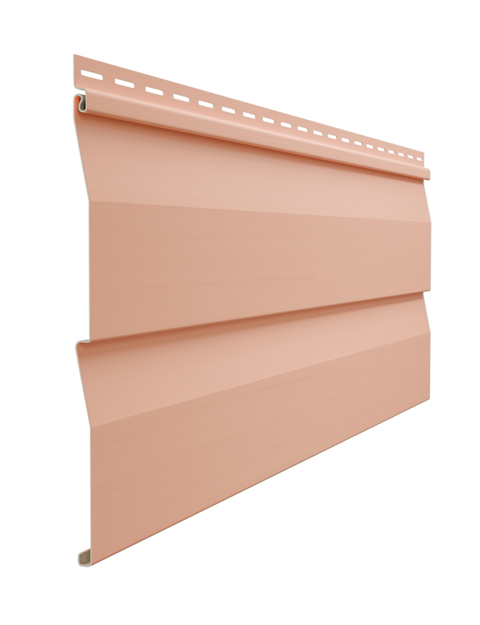 Виниловый сайдинг Docke, Корабельный брус D4.5DL STANDARD, Персик купить в Барнауле