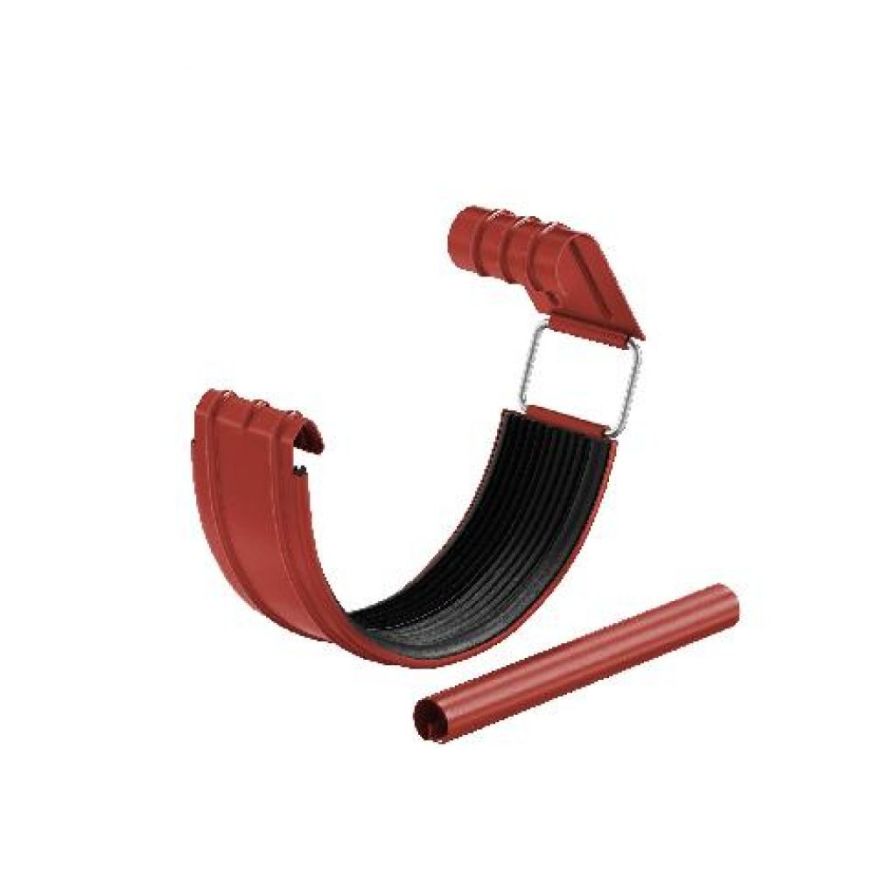 Соединитель желоба Aquasystem RR 29 Бургундский 150/100 в комплекте купить в Барнауле