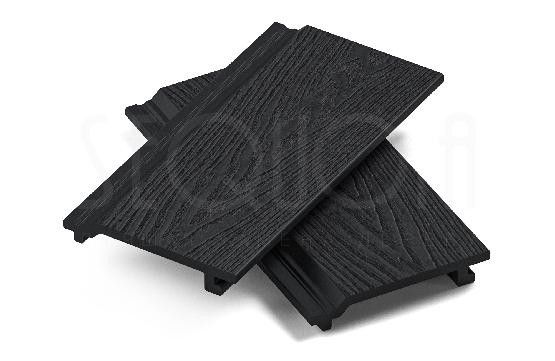 Доска фасадная ДПК 3D SEQUOIA Evolution WOOD BLACK  купить в Барнауле