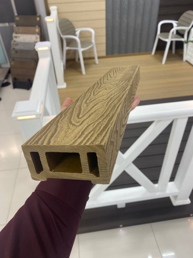 Перила для ограждений из ДПК EasyDecking, Wood-X, Дуб купить в Барнауле