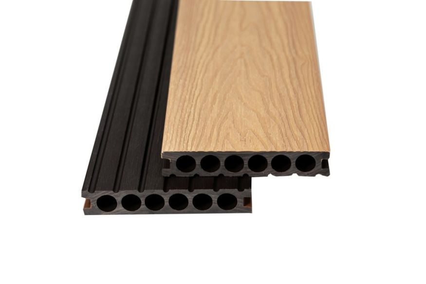 Террасная доска Ecodecking Скай коэкструзия Бук купить в Барнауле