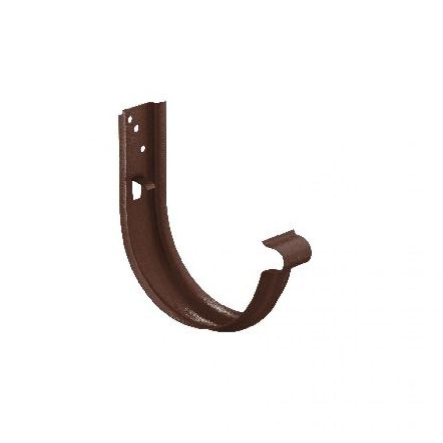 Универсальный крюк с комплектом креплений, Aquasystem, коричневый матовый RAL 8017, 125/90. купить в Барнауле