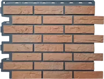 Фасадная панель Alta-West Прусский кирпич Раушен