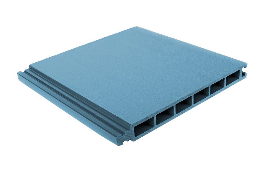 Стеновая панель ДПК AITEXPLAST синего цвета купить в Барнауле