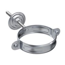 Комплект крепления трубы Aquasystem, оцинкованный 150/100 мм