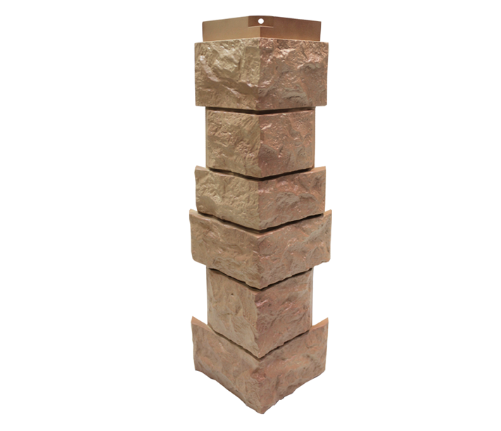 Угол наружный NordSide, Северный камень, цвет Терракота купить в Барнауле