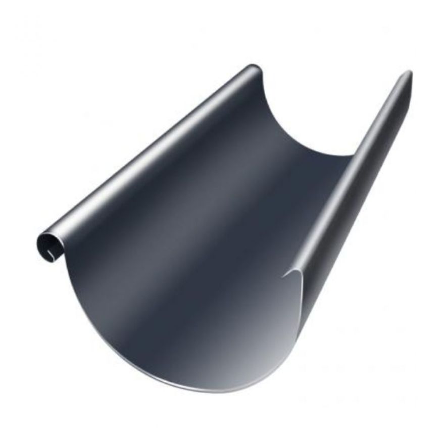 Водосточный желоб 3 метра, Grand Line, Серый (RAL 7024) купить в Барнауле