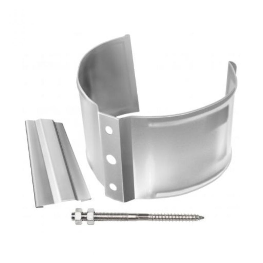 Кронштейн для трубы на кирпич, Grand Line, белый (RAL 9003) купить в Барнауле