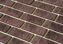 Фасадная плитка Кирисс Фасад Замковый кирпич с расшивкой шва