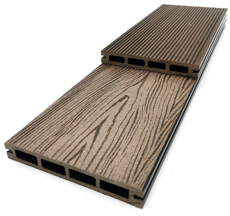 Террасная доска NanoWood «Lite» ECO Шоколад купить в Барнауле