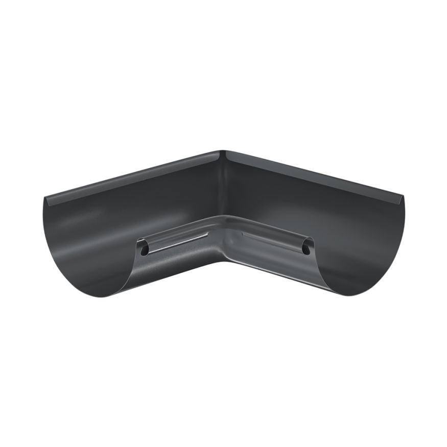 Угол желоба внутренний 90° Aquasystem, RAL 7024 Тёмно-серый 150/100 купить в Барнауле