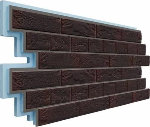 Фасадная термопанель Доломит Венецианский Кирпич 40 мм, Алтея купить в Барнауле