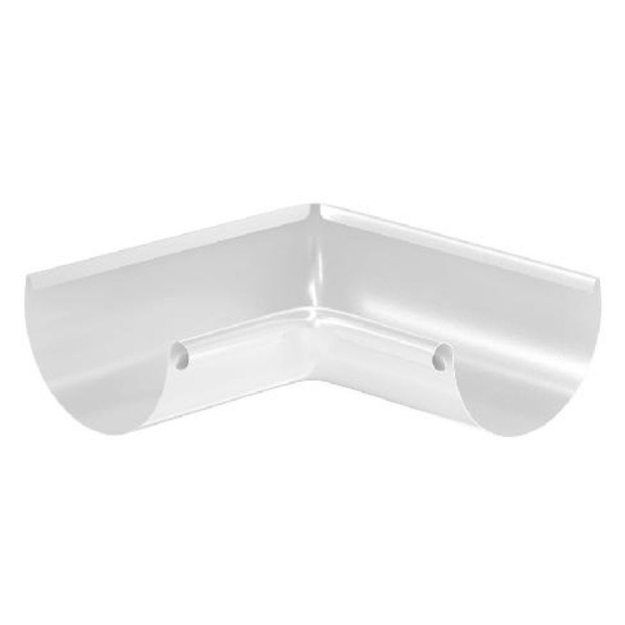 Угол внутренний желоба 90° Aquasystem, RR 20, белый 125/90 купить в Барнауле