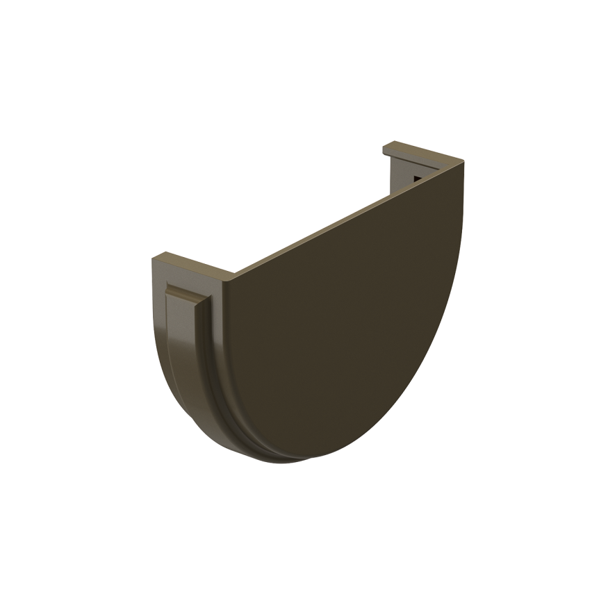 Заглушка для желоба Docke Premium, цвет Каштан купить в Барнауле