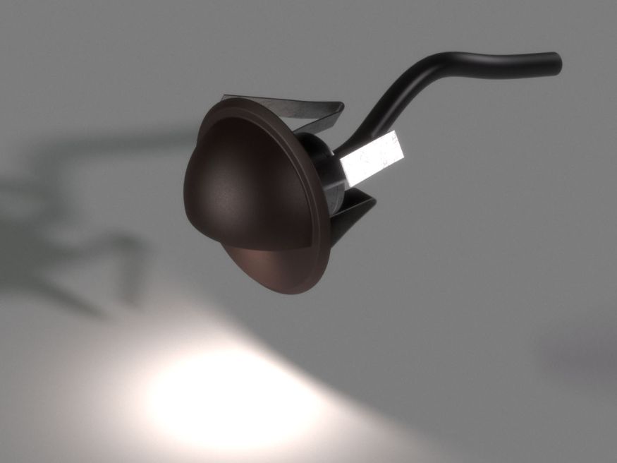 Точечный светильник WOODVEX Коричневый WLCL-112 купить в Барнауле