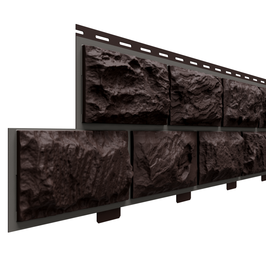 Фасадные панели Доломит, Альпийская гора, Корица. купить в Барнауле