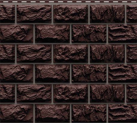 Фасадные панели Доломит, Альпийская гора, Корица. купить в Барнауле