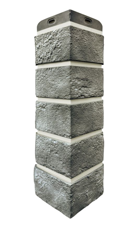 Угол наружный Grand Line, Состаренный кирпич Design Plus, Гранит (Белый шов) купить в Барнауле