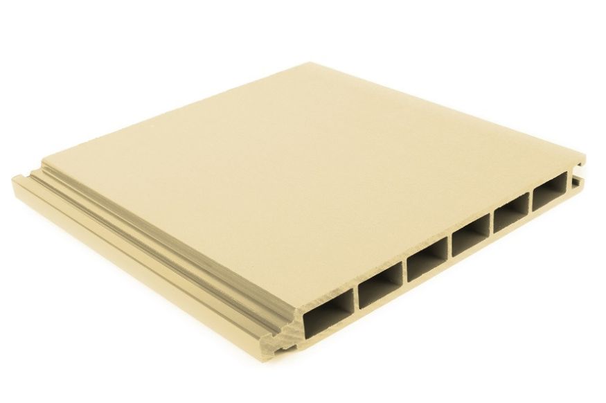 Стеновая Панель ДПК АЙ-ТЕХПЛАСТ цвета слоновой кости купить в Барнауле