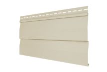 Виниловый сайдинг Tecos Корабельный брус, Ваниль