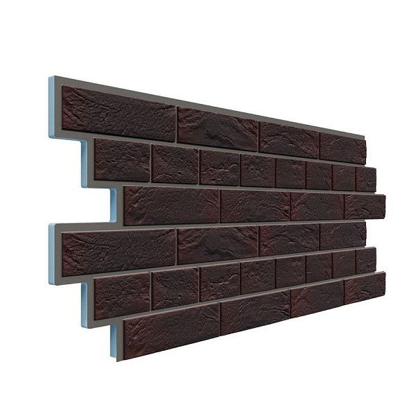 Фасадная термопанель Доломит Венецианский кирпич 20мм, Алтея купить в Барнауле