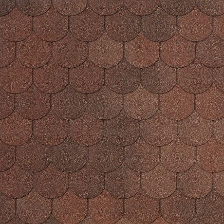 Гибкая черепица Tegola ASSISI terracotta 420 купить в Барнауле
