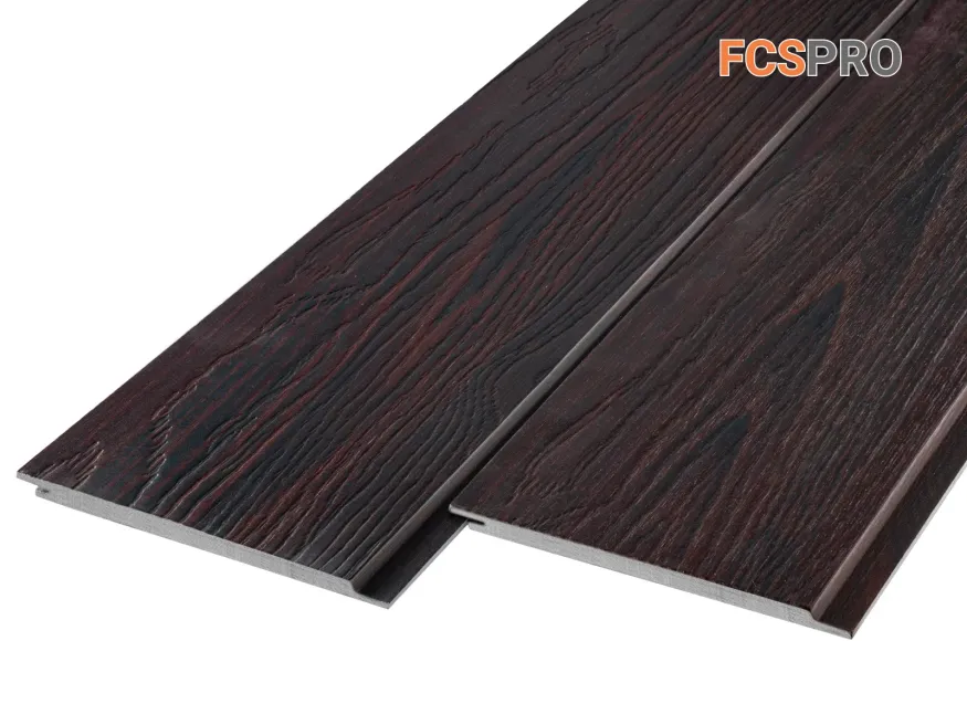 Фиброцементная панель FCSPRO Decor Wood Click Обожженное дерево купить в Барнауле