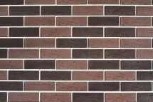 Фасадная плитка Кирисс Фасад, Трехцветный клинкерный кирпич №38