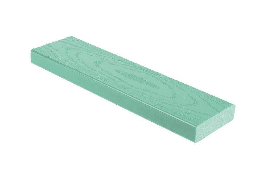 Брус скамейный ДПК АЙ-ТЕХПЛАСТ зеленого цвета. купить в Барнауле