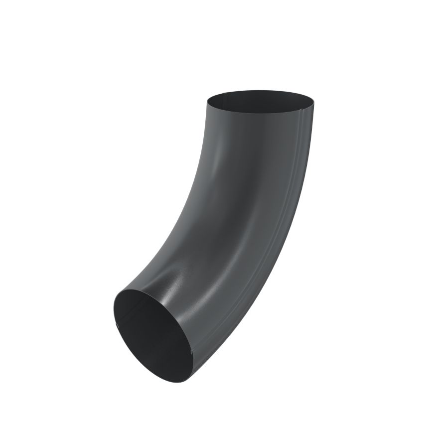 Колено универсальное Aquasystem, PU MATT, RAL 7024 Тёмно-серый 150/100 купить в Барнауле