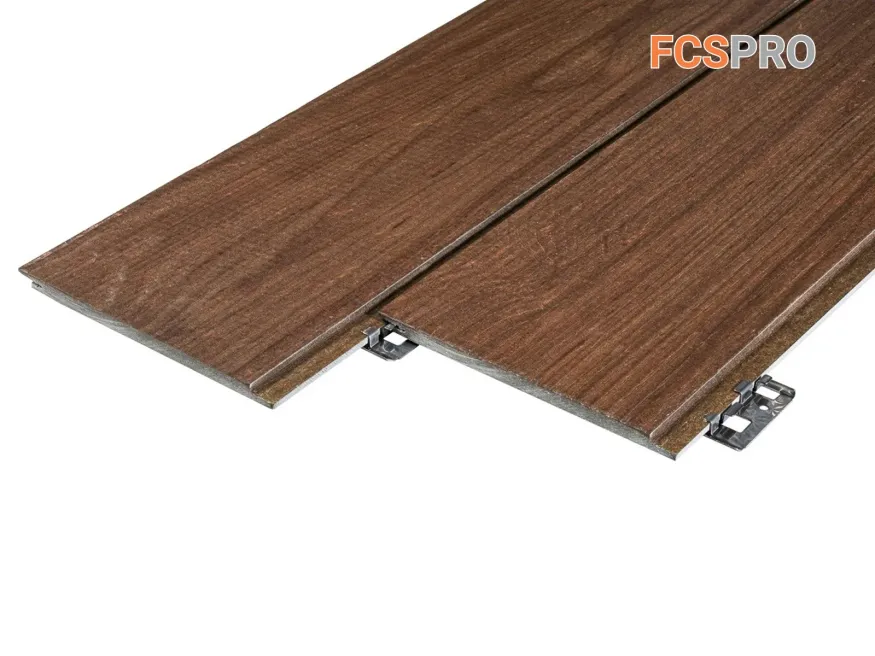 Фиброцементная панель FCSPRO Decor Wood Click Береза купить в Барнауле