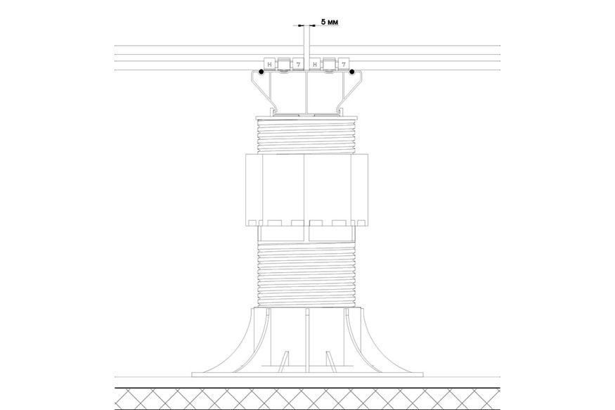 Лага Алюминий Holzhof HILST JOIST стыковочная PRO MAX купить в Барнауле