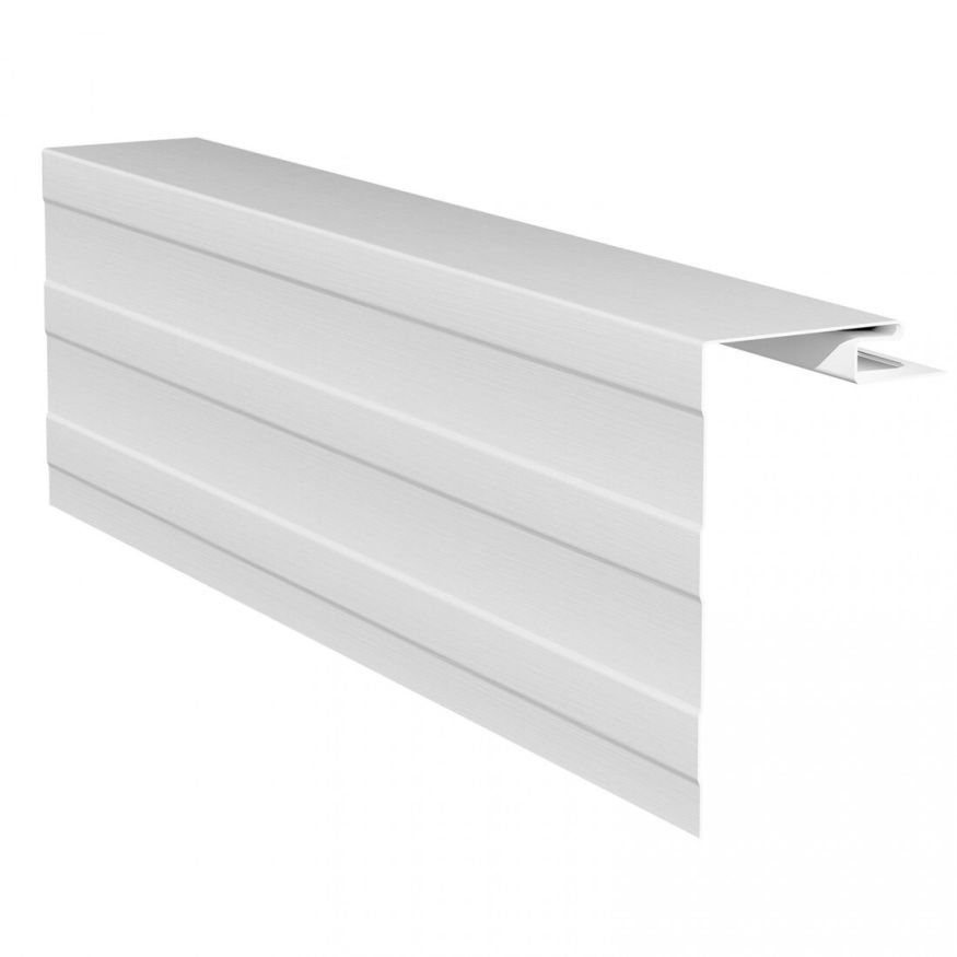 Приоконный профиль для сайдинга, белый купить в Барнауле