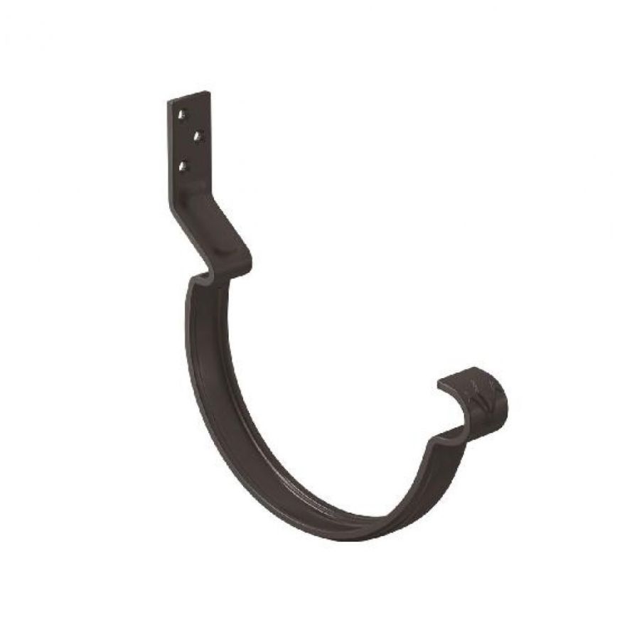 Короткий крюк для крепления желоба Aquasystem RR 32, тёмно-коричневый, 125/90 купить в Барнауле