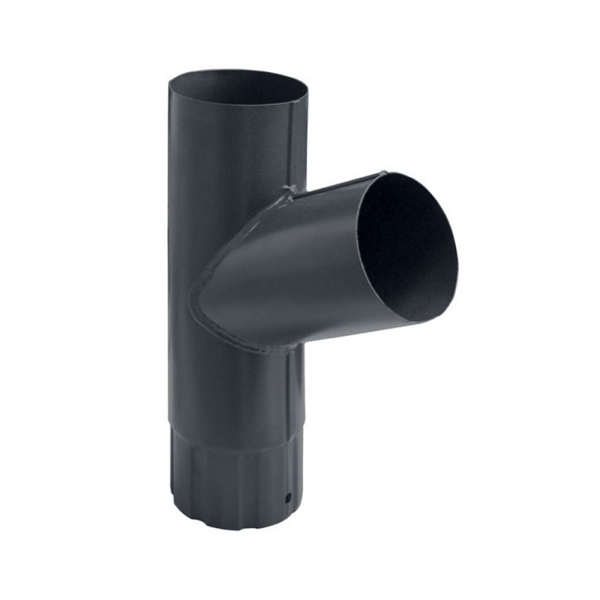 Тройниковое соединение для труб, Grand Line, Серый (RAL 7024) купить в Барнауле