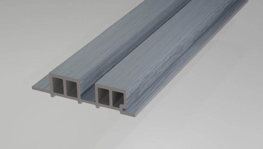 Реечная панель Woodwex, Lines, Light gray купить в Барнауле