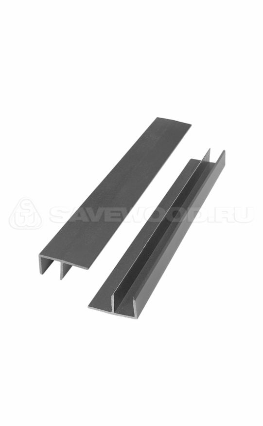 F-профиль ДПК Savewood, Графит купить в Барнауле