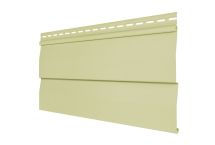 Виниловый сайдинг Tecos, Корабельный брус, Светло-желтый