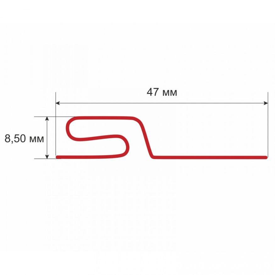 Белая стартовая панель для сайдинга купить в Барнауле