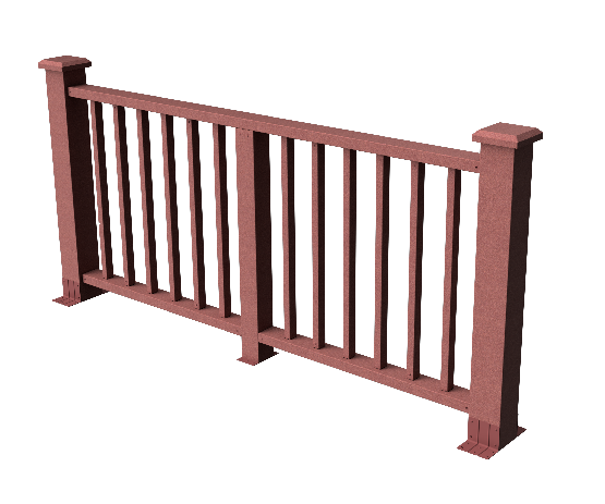 Декоративное ограждение из ДПК GRINDERDECO Альма Мербау купить в Барнауле