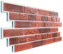 Фасадная термопанель Доломит Каньон 20мм, Рубин