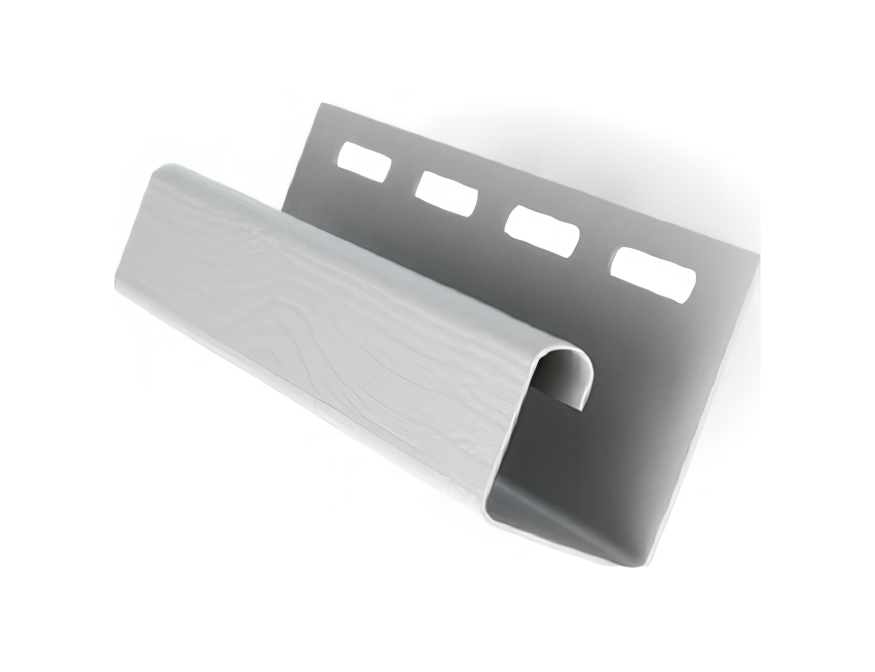 Белый J-профиль для сайдинга купить в Барнауле